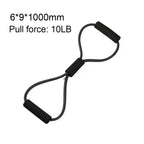 Bandas de resistencia para Yoga, banda elástica, extractor de ejercicio deportivo, expansor de pecho en forma de 8 para culturismo, gimnasio en casa, equipo de Fitness
