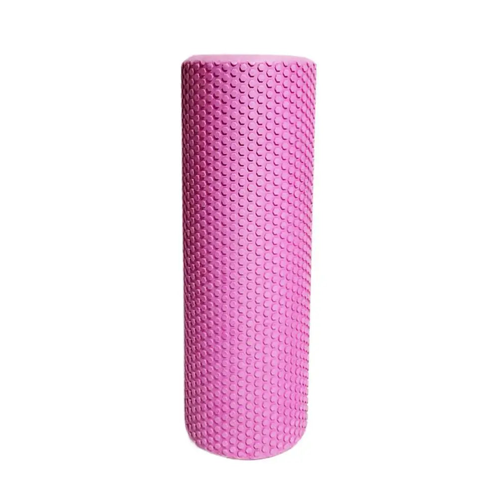 Rodillo de Yoga redondo, cilindro de espuma EVA, rodillo Hexagonal para ejercicio de Pilates, entrenamientos en casa mejorados, diámetro de 9,5 cm de longitud 29,7 cm