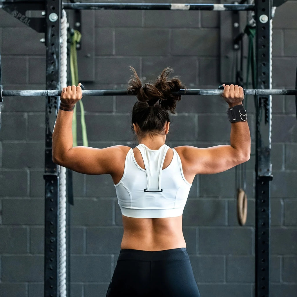 Correas de muñeca 2 en 1 para levantamiento de pesas, correas de levantamiento de pesas con anillo en D, correas de peso muerto para máquina de cables, correas de gimnasio para entrenamiento