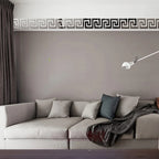 Nuevo 10 Uds. Adhesivo de espejo acrílico con borde de edificio, arte de pared, decoración DIY para el hogar, pegatinas de pared de espejo, decoración para el hogar y la Oficina, 100x100mm