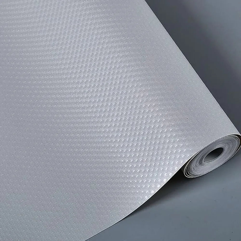 1 rollo de alfombrilla para cajón de armario de cocina, armario de papel, zapatero, alfombrilla a prueba de humedad, impermeable y a prueba de moho, alfombrilla para refrigerador