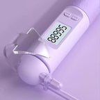 Cuerda para saltar Digital inteligente con función de conteo automático, diseño ponderado inalámbrico para entrenamiento cardio en interiores y exteriores, quema de grasa en casa