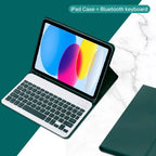Funda con teclado para iPad de 10. a generación 2022, 10,9 pulgadas, funda con teclado Bluetooth desmontable para iPad 11 11 pulgadas A16 2025 con portalápices