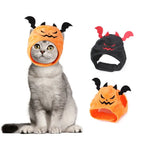 Disfraz de Halloween para perro y gato, Disfraces para perros pequeños, sombrero de murciélago, suministros para mascotas