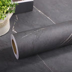 Pegatinas gruesas de mármol mate, papel tapiz autoadhesivo para cocina, a prueba de aceite, gabinetes de escritorio, encimeras, muebles, película decorativa