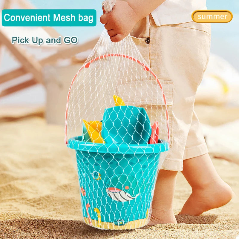 Juguetes de playa para niños, juego de arena, cubo de arena, pala de playa, juguetes para niños pequeños, juego de playa de verano, juguetes para niños, herramientas de juego de agua