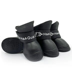 Pet silicone rain shoes anti-dirty non-slip waterproof dog shoes soft bottom footwear small dogs cats teddy Shoes
