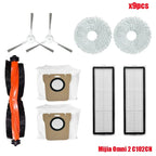 Compatible con Xiaomi Robot aspirador X20 + / X20 Plus, piezas de repuesto, accesorios, Cepillo Lateral principal, filtro Hepa, paño de mopa, bolsa para polvo