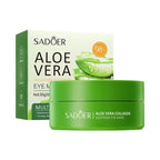 Mascarilla de colágeno de Aloe Vera para ojos, 60 uds., eliminación de ojeras, bolsas para ojos, parches hidratantes reafirmantes para ojos, productos para el cuidado de la piel