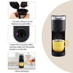 Filtros Reutilizables Ecológicos para Cápsulas K-Cup, Paquete de 6 - Malla de Acero Inoxidable de Grado Alimenticio, Compatibles con Cafeteras Keurig 1.0 y 2.0
