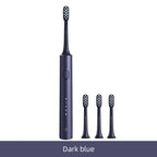 Juego de cepillos de dientes eléctricos sónicos Xiaomi MIJIA T302, 4 cabezales de cepillo, IPX8, resistente al agua, carga inalámbrica, cepillo de dientes electrónico