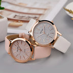 Relojes de marca de lujo para mujer, reloj de cuero a la moda para mujer, relojes de pulsera de cuarzo para mujer, reloj para mujer