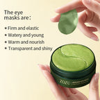 Mascarilla de ojos de colágeno dorado de aguacate, bolsas para ojos antiojeras, parches hidratantes reafirmantes para los ojos, crema reparadora para los ojos, productos para el cuidado de la piel
