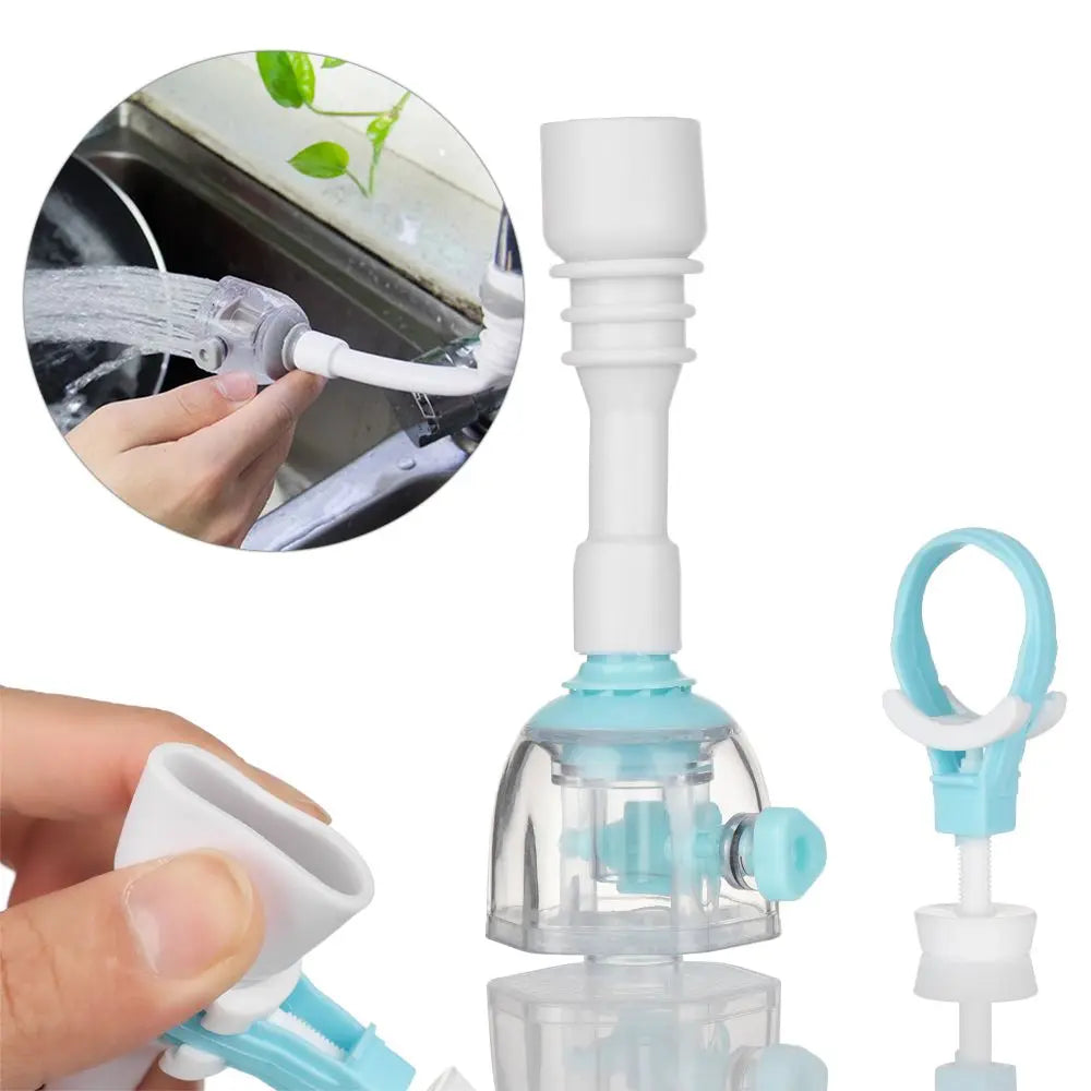 Extensor difusor Flexible que ahorra agua, filtro de agua a prueba de salpicaduras, cabezal de salida para grifo, extensor de grifo de agua para grifo de cocina
