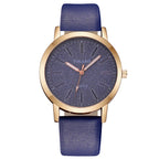 Relojes de marca de lujo para mujer, reloj de cuero a la moda para mujer, relojes de pulsera de cuarzo para mujer, reloj para mujer
