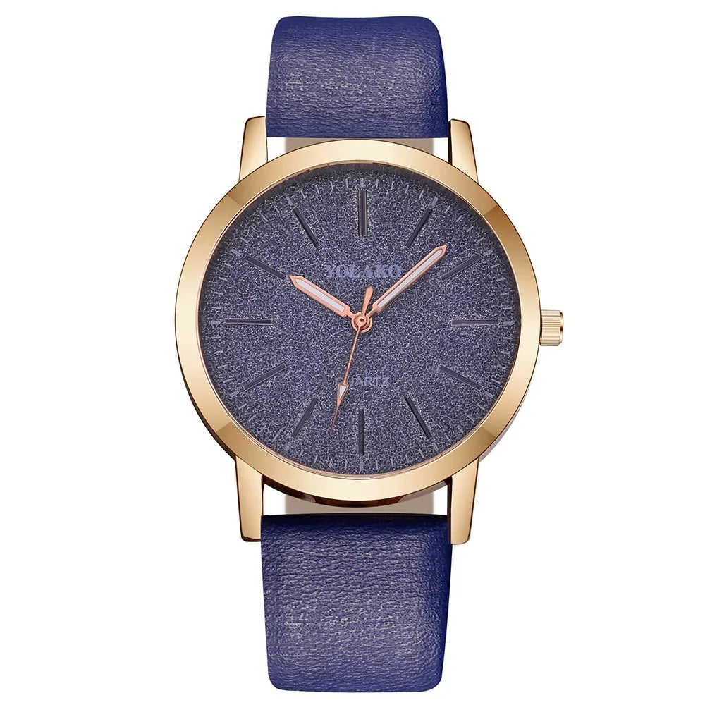 Relojes de marca de lujo para mujer, reloj de cuero a la moda para mujer, relojes de pulsera de cuarzo para mujer, reloj para mujer
