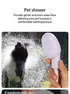 Ducha de baño para mascotas, ducha multifuncional para perros y gatos, pulverizador de jardín fácil de baño, suministros de herramientas de aseo para limpieza de mascotas