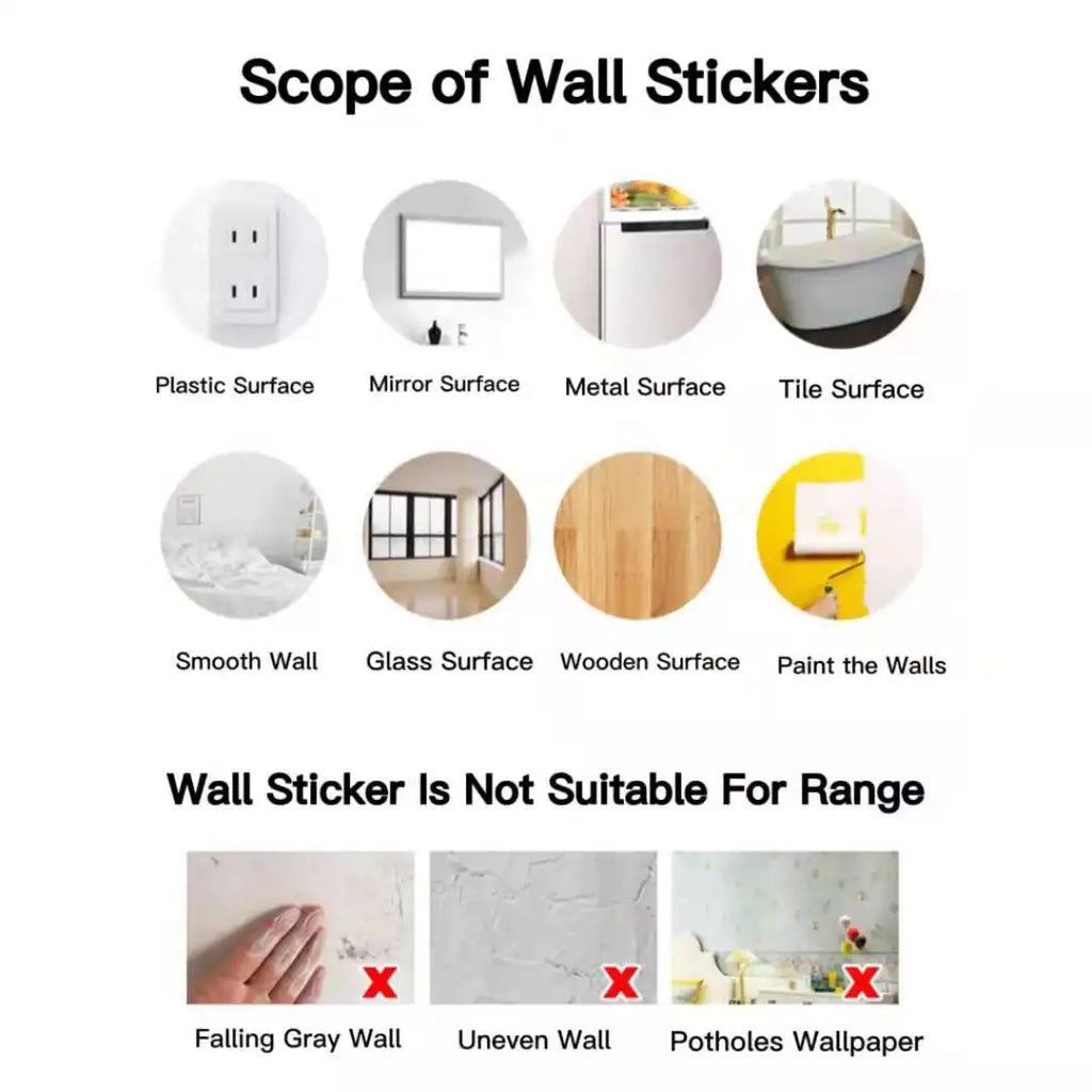 Nuevo 10 Uds. Adhesivo de espejo acrílico con borde de edificio, arte de pared, decoración DIY para el hogar, pegatinas de pared de espejo, decoración para el hogar y la Oficina, 100x100mm