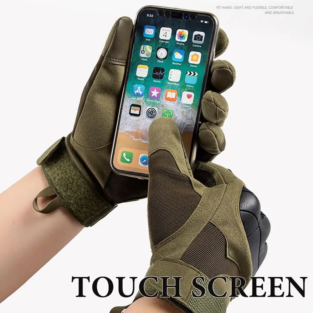 Guantes de motocicleta Guantes cálidos para montar en Moto Guantes de Moto transpirables de verano Guantes de Motocross con pantalla táctil de dedo completo