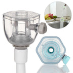 Extensor difusor Flexible que ahorra agua, filtro de agua a prueba de salpicaduras, cabezal de salida para grifo, extensor de grifo de agua para grifo de cocina