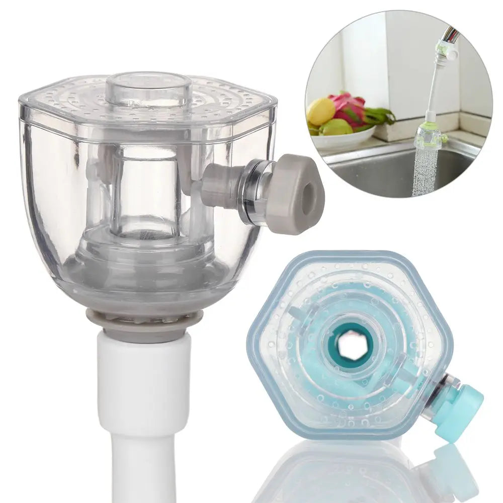 Extensor difusor Flexible que ahorra agua, filtro de agua a prueba de salpicaduras, cabezal de salida para grifo, extensor de grifo de agua para grifo de cocina