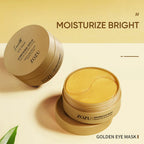 Mascarilla de ojos de colágeno dorado de aguacate, bolsas para ojos antiojeras, parches hidratantes reafirmantes para los ojos, crema reparadora para los ojos, productos para el cuidado de la piel