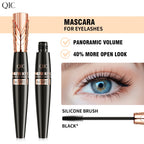 Máscara de pestañas resistente al agua 5D, extensión de pestañas, máscara de fibra de seda gruesa, maquillaje femenino, herramientas cosméticas para ojos para regalos