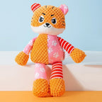 Juguete de peluche para mascotas, rompecabezas para perros y gatos, animales bonitos, resistente a mordeduras, interactivo, chirriante, limpieza de dientes de perro, juguete para masticar, suministros para mascotas