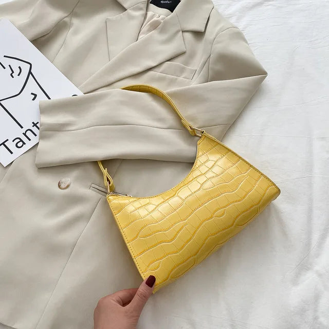 Yogodlns, bolso acolchado con solapa a la moda para mujer, marcas, bolsos de hombro con cadenas gruesas, bolsos cuadrados pequeños con textura acolchada, bolso para axila