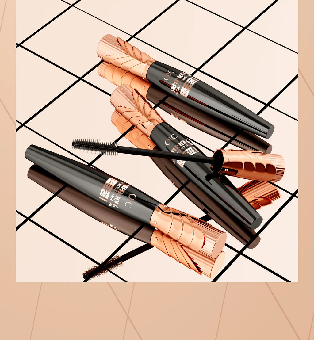 Máscara de pestañas resistente al agua 5D, extensión de pestañas, máscara de fibra de seda gruesa, maquillaje femenino, herramientas cosméticas para ojos para regalos
