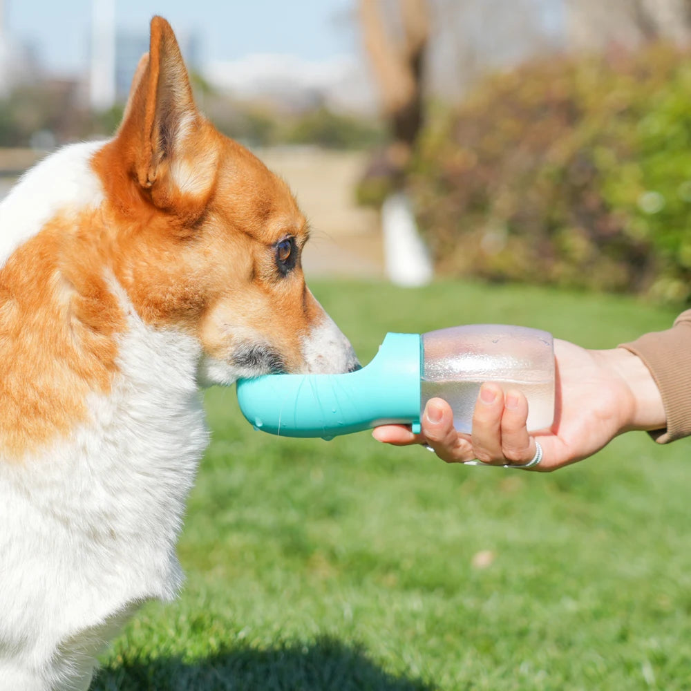 Botella de agua para perros y mascotas, cuencos para beber para cachorros de 300ML, para perros pequeños y medianos, gatos, senderismo, alimentador portátil para gatos, suministros Golden Retriever