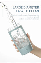 Botella agitadora eléctrica portátil, mezclador de proteínas en polvo, Fitness, Vaso Mezclador automático, taza agitadora, botella de agua deportiva, 650ML
