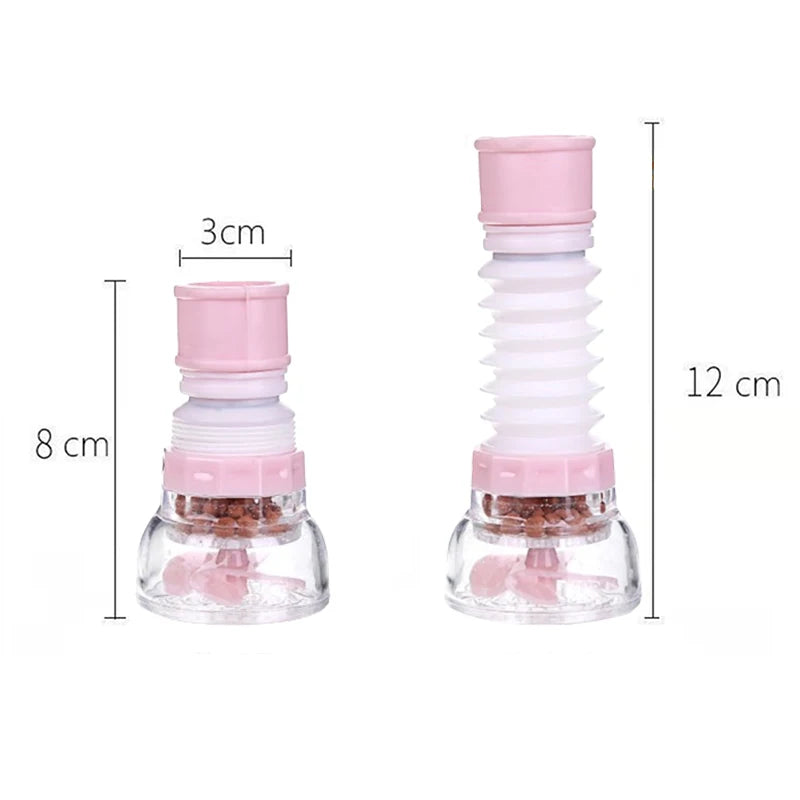 Grifo Universal de rotación de 360 grados, burbujeador giratorio, ahorro de agua, cabezal economizador, ducha, grifo de cocina, adaptador de boquilla, accesorios para fregadero