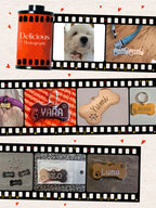 Etiqueta de identificación de mascota, llavero grabado gratis personalizado para gato, cachorro, perro, llavero colgante, pata de hueso, accesorios para mascotas
