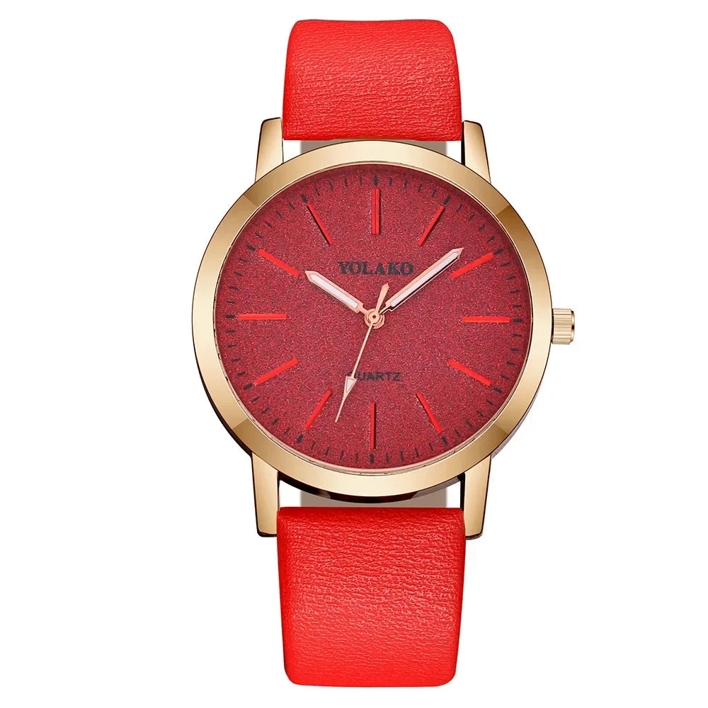Relojes de marca de lujo para mujer, reloj de cuero a la moda para mujer, relojes de pulsera de cuarzo para mujer, reloj para mujer