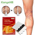 6 Piezas = 1 Bolsa, Tratamiento para Várices, Medicina Herbal China, Eliminación de Angiitis, Flebitis, Venas Araña, Parche para el Dolor de Venas