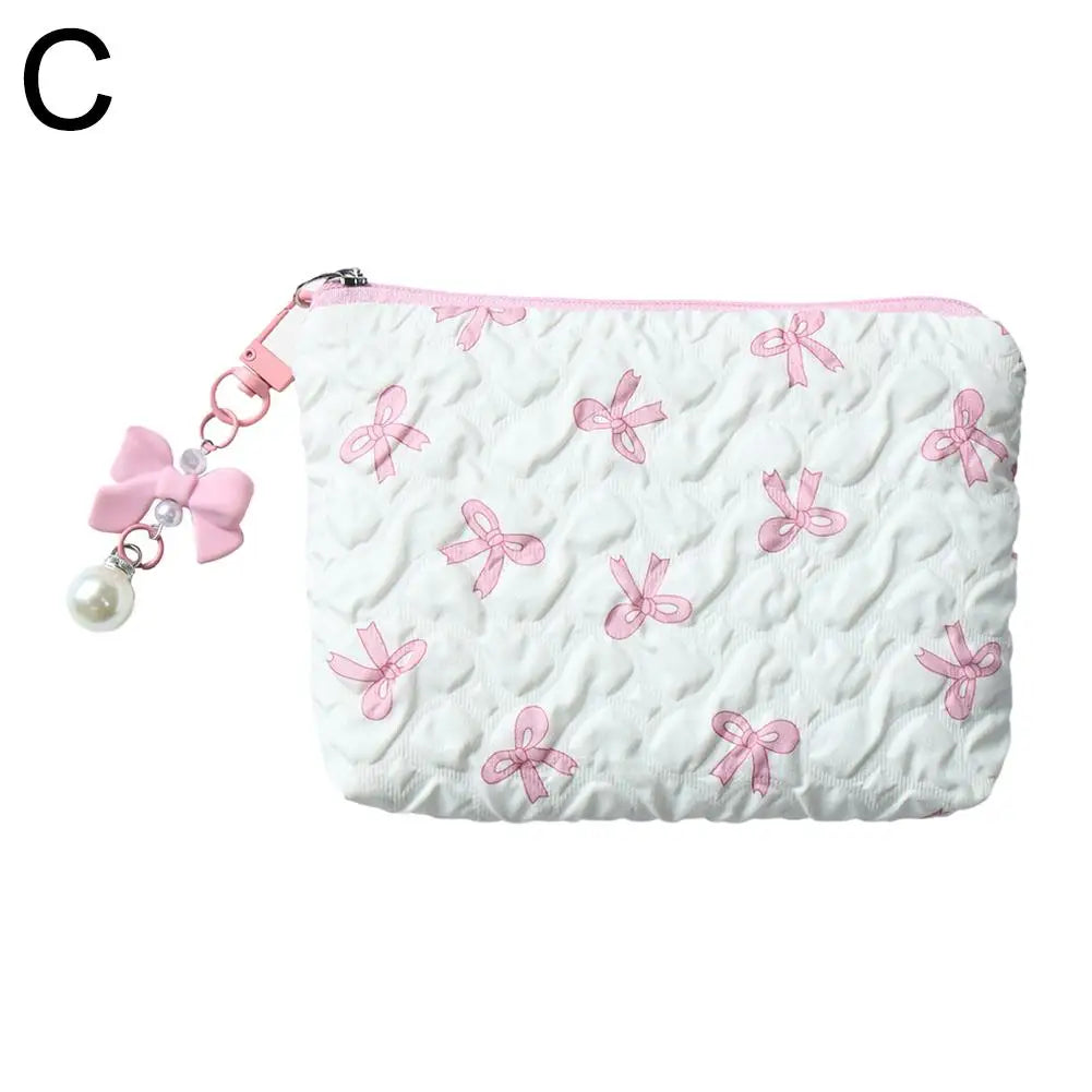 Bolsas de almacenamiento con cojín de aire para lápiz labial de gran capacidad, bolsa de maquillaje para mujer, bolso de viaje, bolsas de aseo, 1 ud.