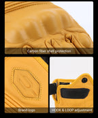Guantes de Moto transpirables para motocicleta, Guantes de cuero para Motocross, Guantes de ciclismo para motorista, Guantes para montar en Moto con pantalla táctil