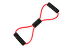 Bandas de resistencia para Yoga, banda elástica, extractor de ejercicio deportivo, expansor de pecho en forma de 8 para culturismo, gimnasio en casa, equipo de Fitness