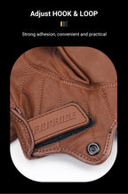Guantes de Moto transpirables para motocicleta, Guantes de cuero para Motocross, Guantes de ciclismo para motorista, Guantes para montar en Moto con pantalla táctil