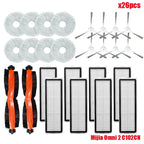 Compatible con Xiaomi Robot aspirador X20 + / X20 Plus, piezas de repuesto, accesorios, Cepillo Lateral principal, filtro Hepa, paño de mopa, bolsa para polvo