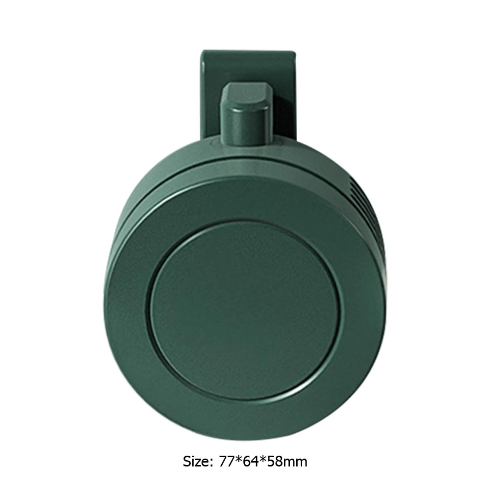 Mini ventilador con Clip con ventilador de camisa de 3 velocidades, batería recargable, ventilador Personal para ropa corporal para exteriores, ventilador de cintura de refrigeración de cuerpo completo