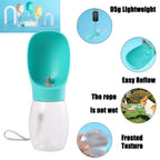 Botella de agua para perros y mascotas, cuencos para beber para cachorros de 300ML, para perros pequeños y medianos, gatos, senderismo, alimentador portátil para gatos, suministros Golden Retriever