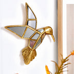 1 unidad, material de resina, langosta dorada, decoración del hogar, colgante de pared, casa de animales para fiesta familiar, adorno colgante creativo