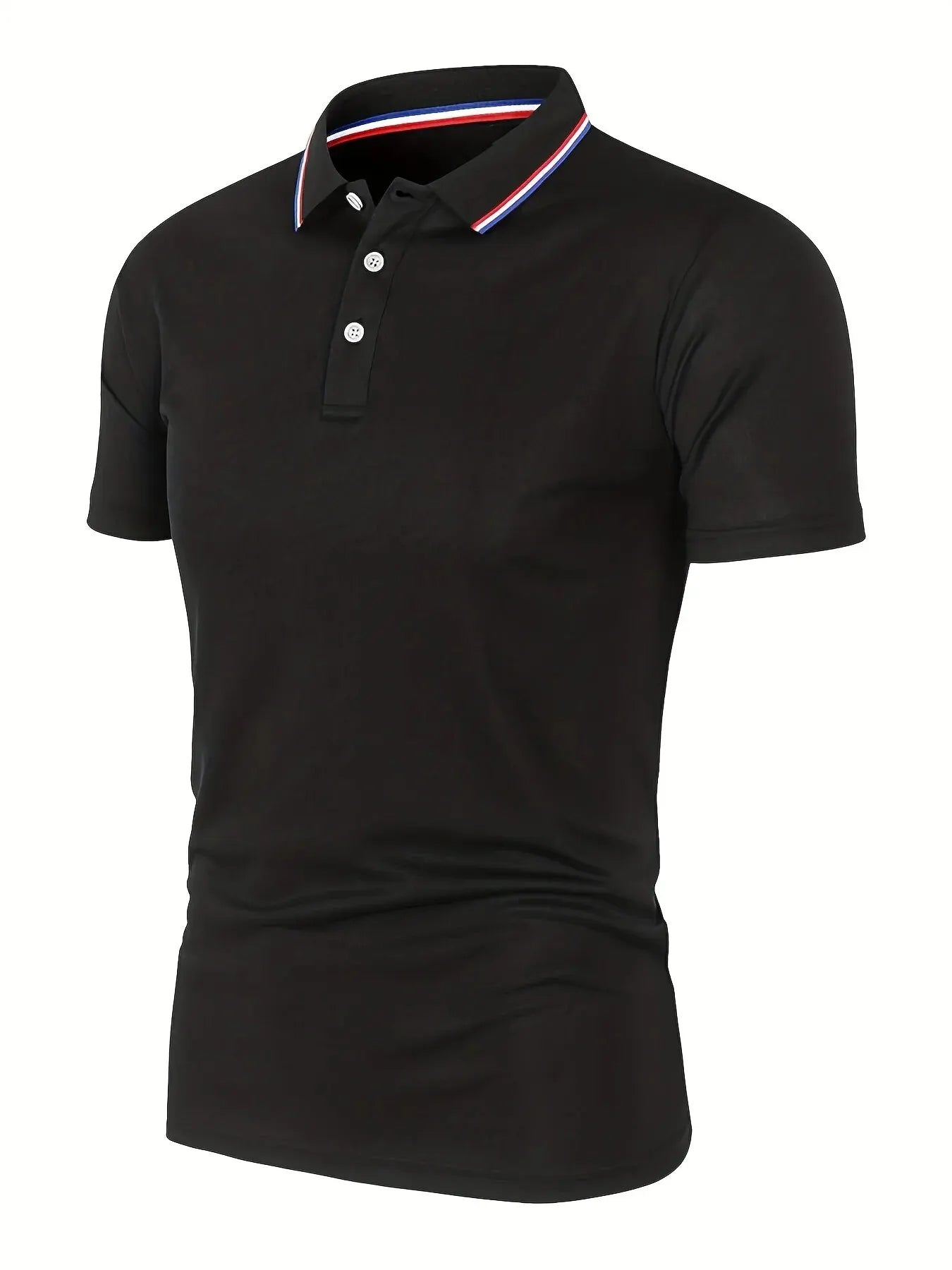 2025 gran oferta, Polo cómodo y transpirable informal de verano para hombre, camiseta de manga corta de Color sólido de alta calidad para hombre