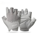 Guantes antideslizantes de medio dedo para entrenamiento de peso pesado para gimnasio, guantes de culturismo para hombres y mujeres, soporte para muñeca, deportes de levantamiento de pesas