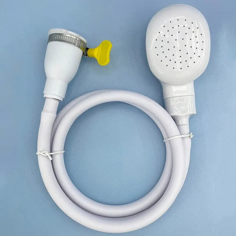 Ducha de baño para mascotas, ducha multifuncional para perros y gatos, pulverizador de jardín fácil de baño, suministros de herramientas de aseo para limpieza de mascotas