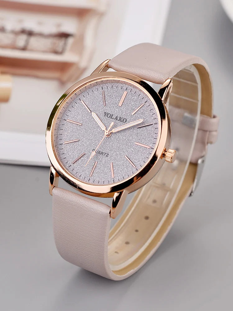 Relojes de marca de lujo para mujer, reloj de cuero a la moda para mujer, relojes de pulsera de cuarzo para mujer, reloj para mujer