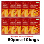 Parche de venas varicosas, eliminación de Vasculitis, flebitis, venas de araña, pierna, medicina Herbal china, yeso para el dolor de venas, 6, 12, 24, 36, 48, 60 piezas