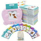 Tarjetas Flash parlantes del alfabeto de 510 palabras, regalos educativos de cumpleaños para niños y niñas, juguetes de voz Montessori preescolares